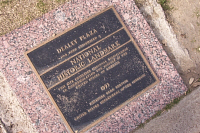 Dealey Plaza - National Historic Landmark plaque