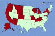 distribution map